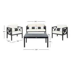 Safavieh Nunzio 11-pc. Conversation Set Cushioned