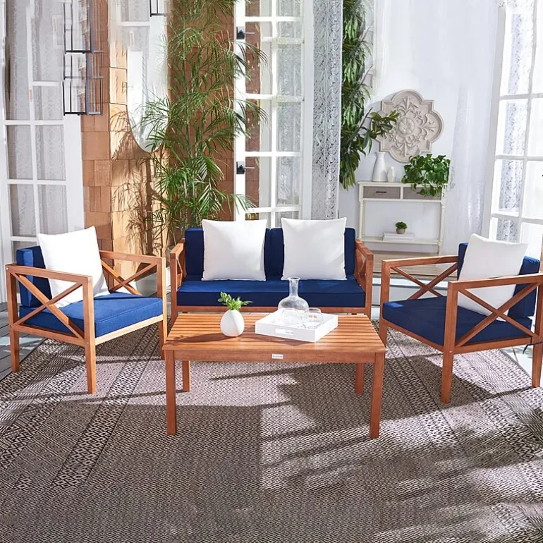 Safavieh Nunzio 11-pc. Conversation Set Cushioned