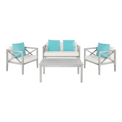 Safavieh Nunzio 11-pc. Conversation Set Cushioned