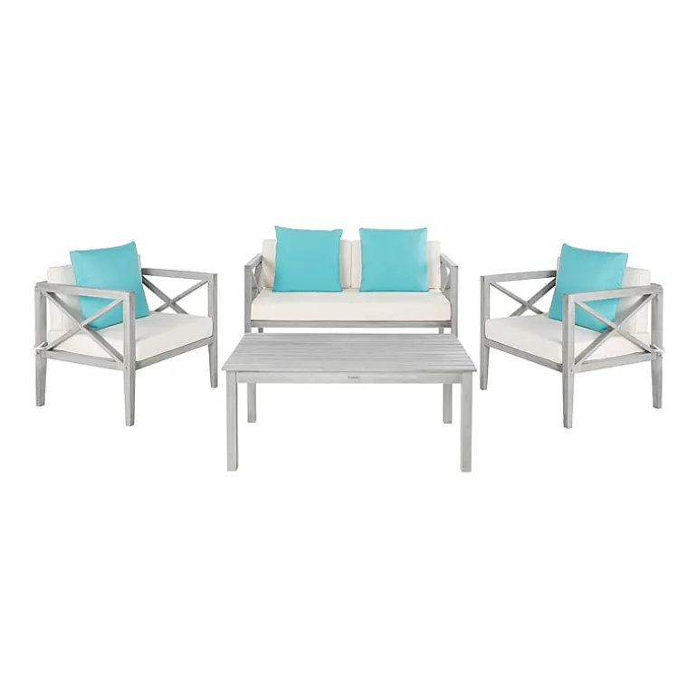 Safavieh Nunzio 11-pc. Conversation Set Cushioned
