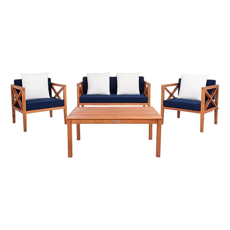Safavieh Nunzio 11-pc. Conversation Set Cushioned
