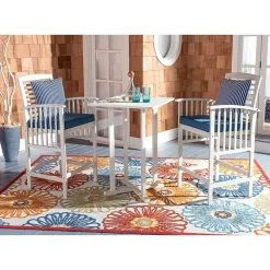 Safavieh Pate Patio Collection 3-pc. Bistro Set Folding