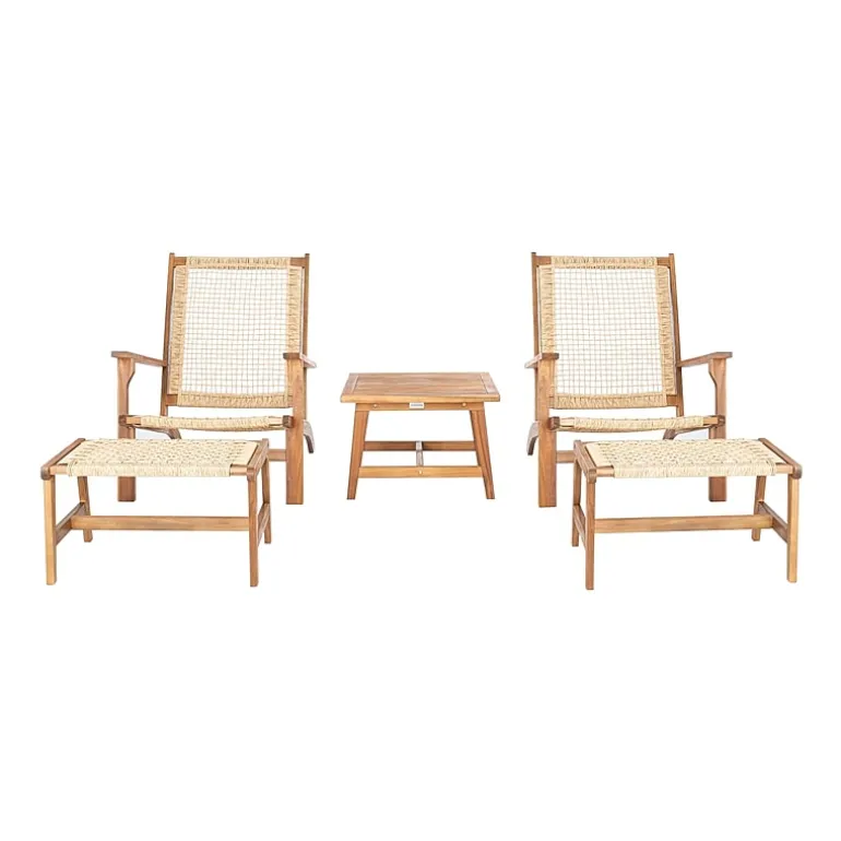 Safavieh 5-pc. Conversation Set Weather Resistant