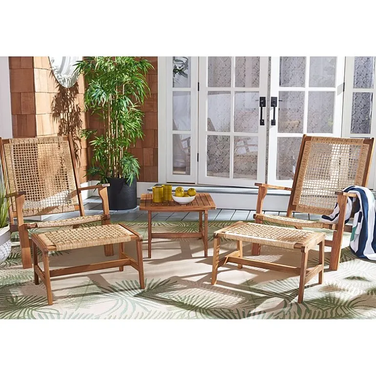 Safavieh 5-pc. Conversation Set Weather Resistant