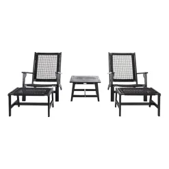 Safavieh 5-pc. Conversation Set Weather Resistant