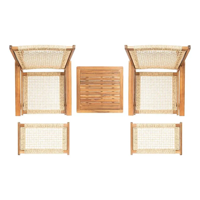Safavieh 5-pc. Conversation Set Weather Resistant