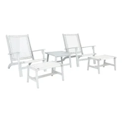 Safavieh 5-pc. Conversation Set Weather Resistant