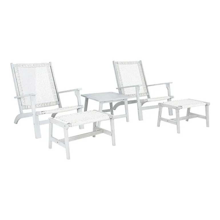 Safavieh 5-pc. Conversation Set Weather Resistant