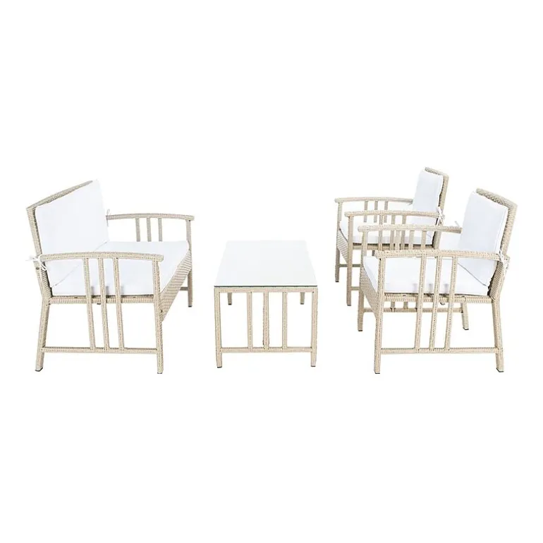 Safavieh 4-pc. Conversation Set Weather Resistant