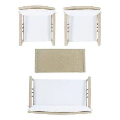 Safavieh 4-pc. Conversation Set Weather Resistant