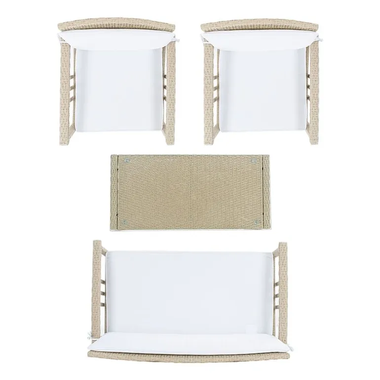 Safavieh 4-pc. Conversation Set Weather Resistant