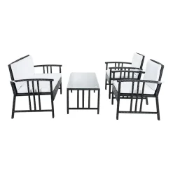 Safavieh 4-pc. Conversation Set Weather Resistant