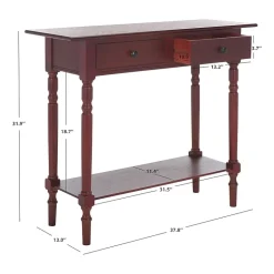 Safavieh Rosemary Storage 2-Drawer Console Table