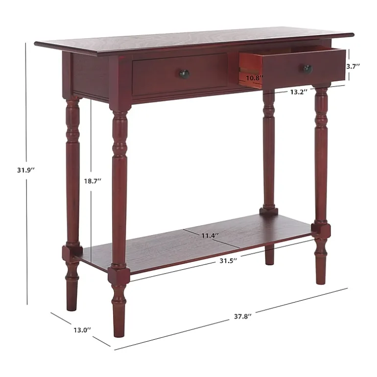 Safavieh Rosemary Storage 2-Drawer Console Table