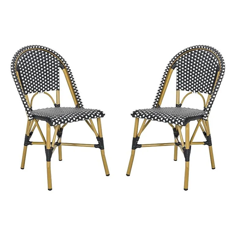 Salcha Rattan 2 Pc Patio Chairs