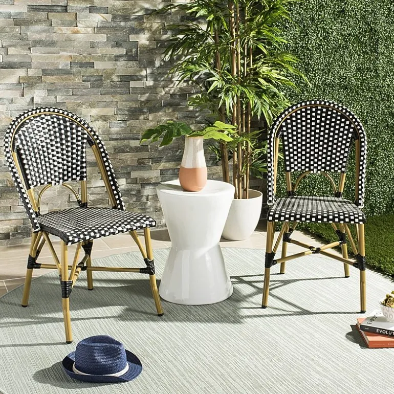 Salcha Rattan 2 Pc Patio Chairs