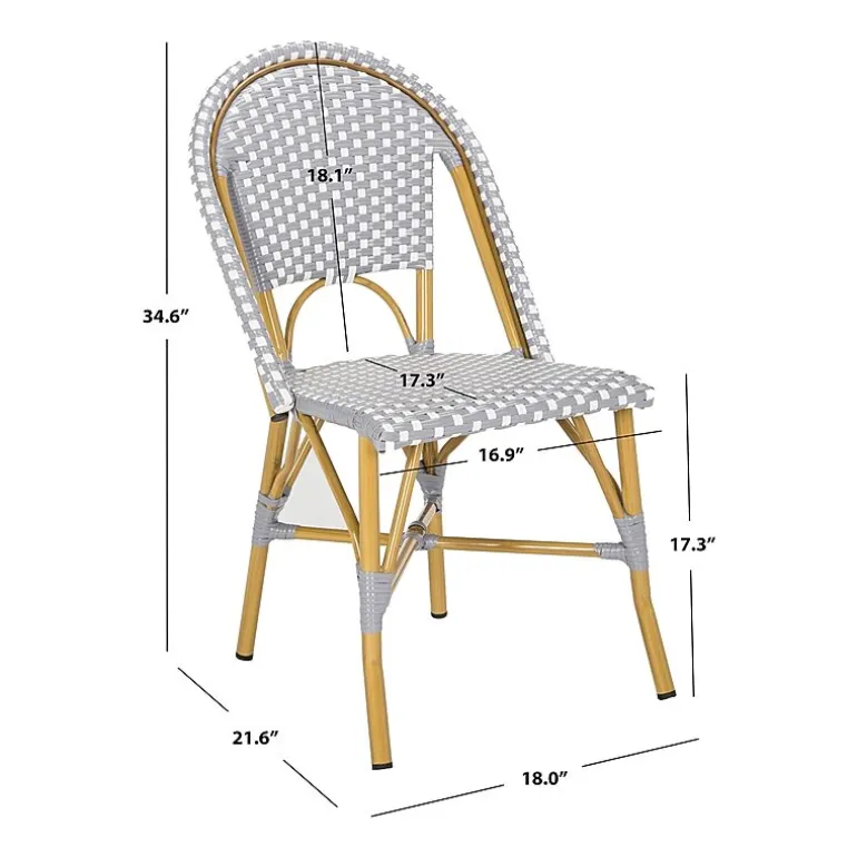Salcha Rattan 2 Pc Patio Chairs