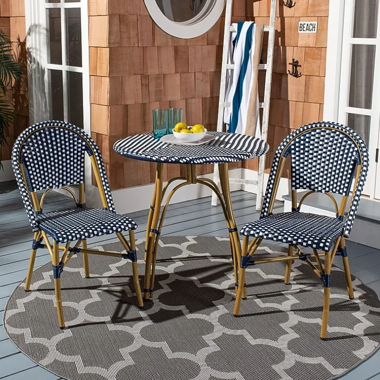 Salcha Rattan 2 Pc Patio Chairs