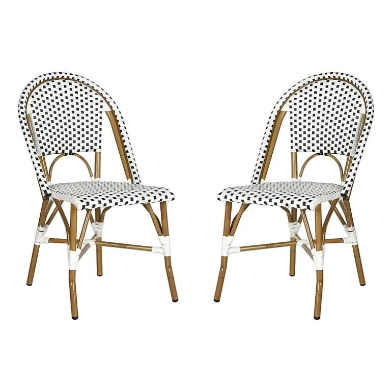 Salcha Rattan 2 Pc Patio Chairs