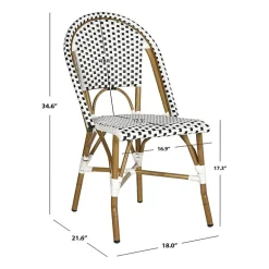 Salcha Rattan 2 Pc Patio Chairs