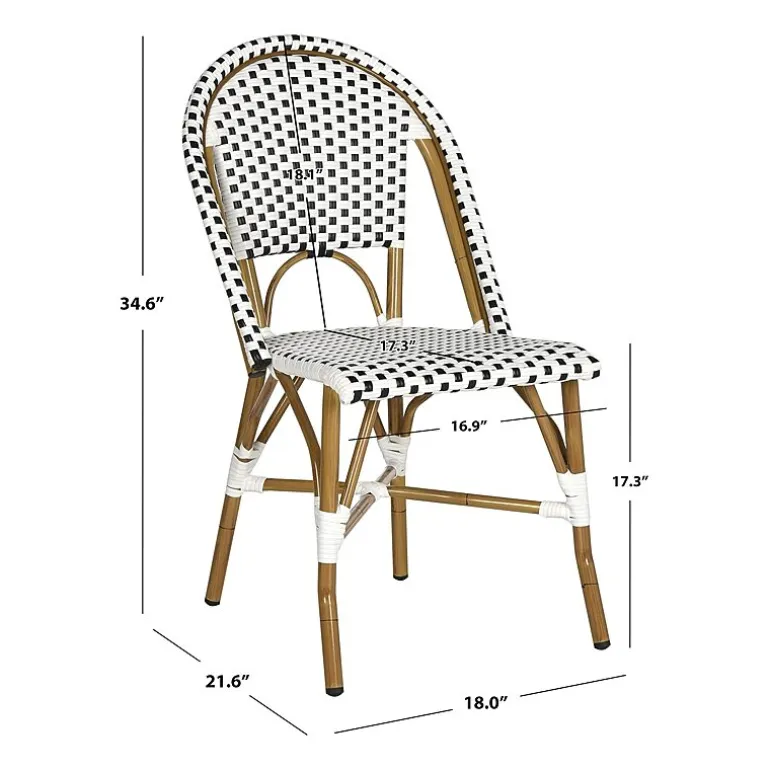 Salcha Rattan 2 Pc Patio Chairs