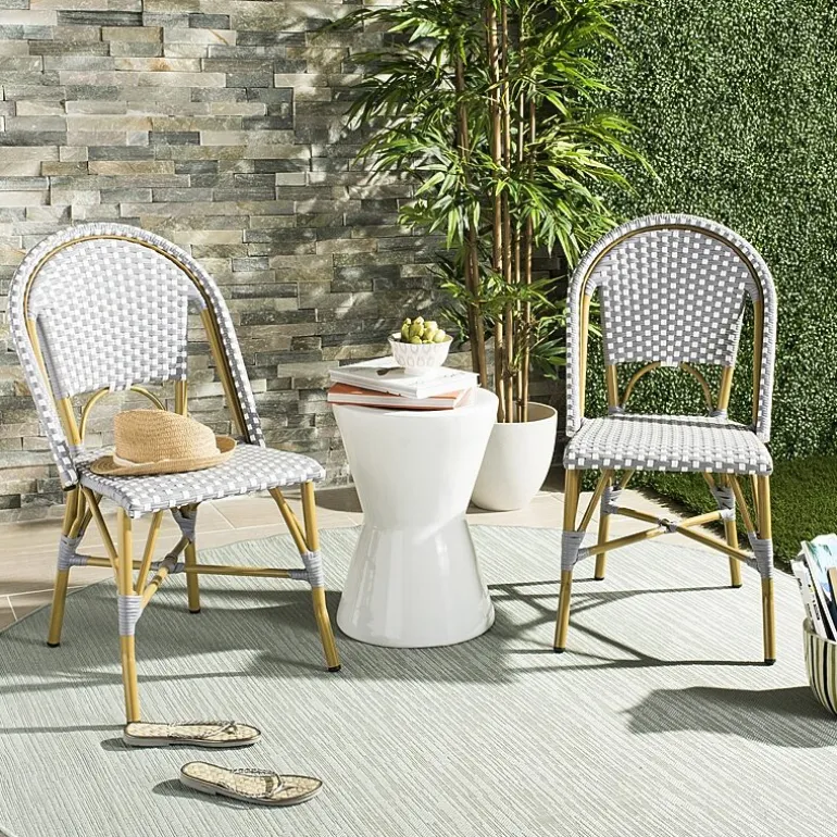Salcha Rattan 2 Pc Patio Chairs