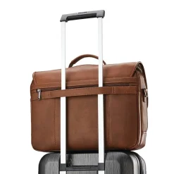 Samsonite Classic Leather Messenger Bag