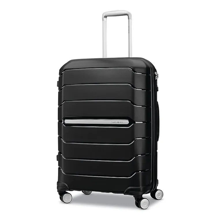 Samsonite Freeform 24 Inch Hardside Expandable Checked Spinner Luggage