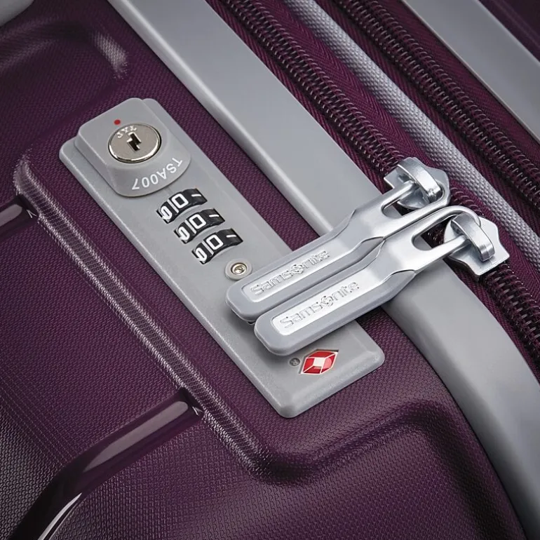 Samsonite Freeform 24 Inch Hardside Expandable Checked Spinner Luggage