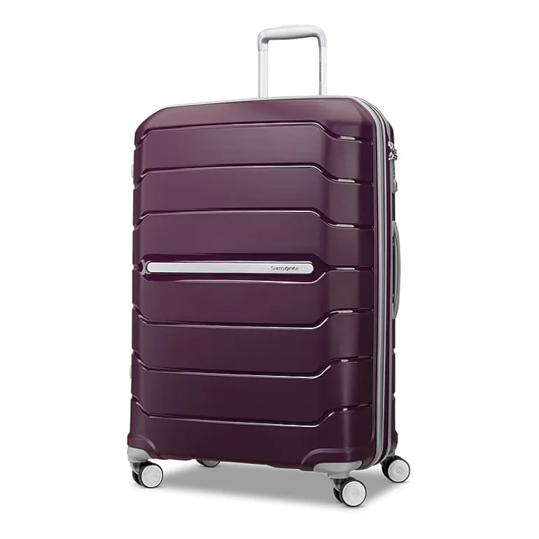 Samsonite Freeform 24 Inch Hardside Expandable Checked Spinner Luggage