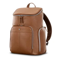 Samsonite Mobile Solution 2 Leather Deluxe Unisex Adult Padded Straps Backpack