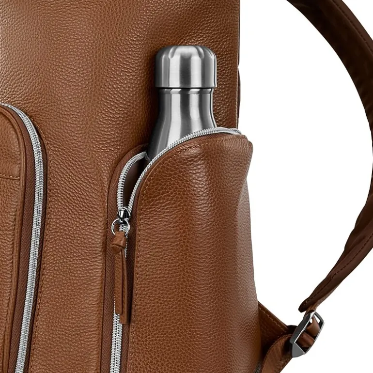 Samsonite Mobile Solution 2 Leather Deluxe Unisex Adult Padded Straps Backpack