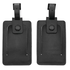 Samsonite 2 Pack Leather ID Tags