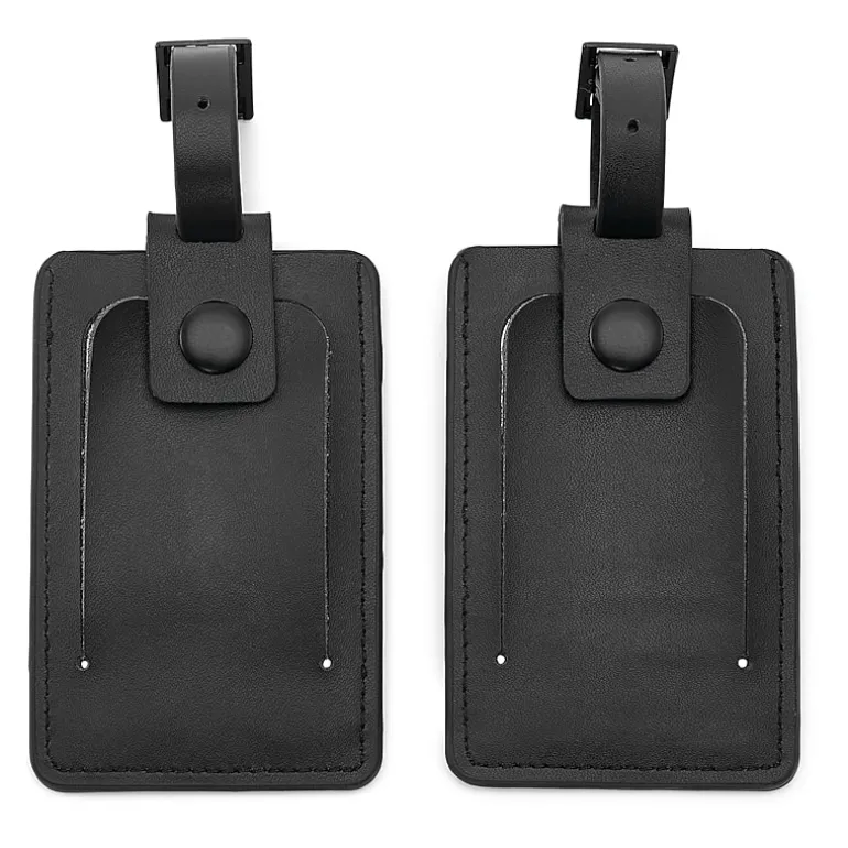 Samsonite 2 Pack Leather ID Tags