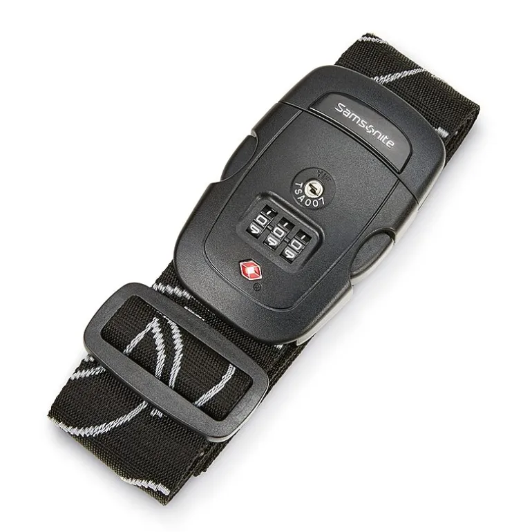 Samsonite Sentry 3 Dial Combination Travel Luggage Strap
