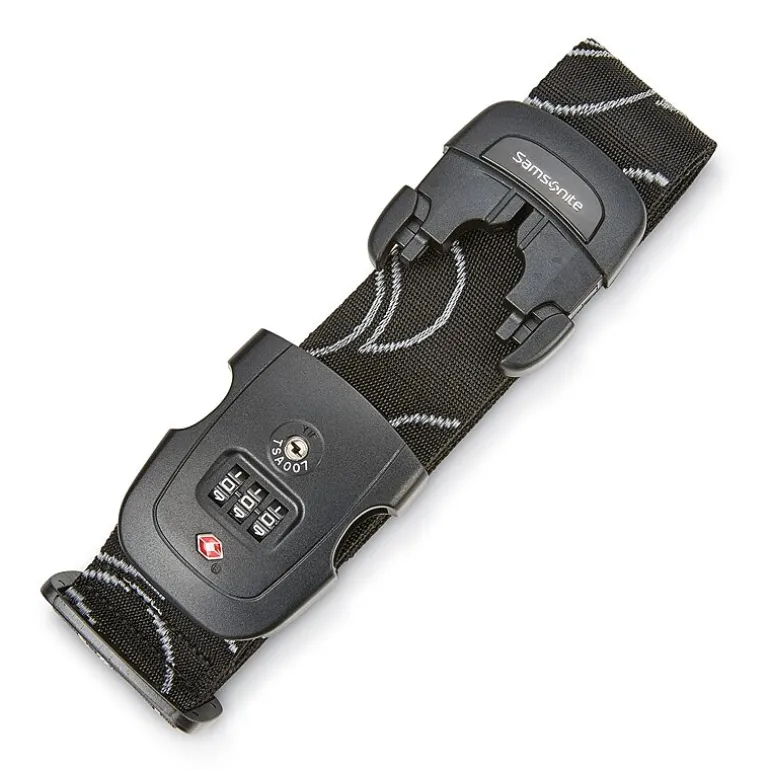 Samsonite Sentry 3 Dial Combination Travel Luggage Strap