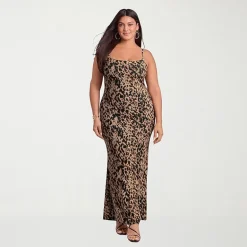 S3 Apparel Shapewear Womens Square Neck Sleeveless Bodycon Dress