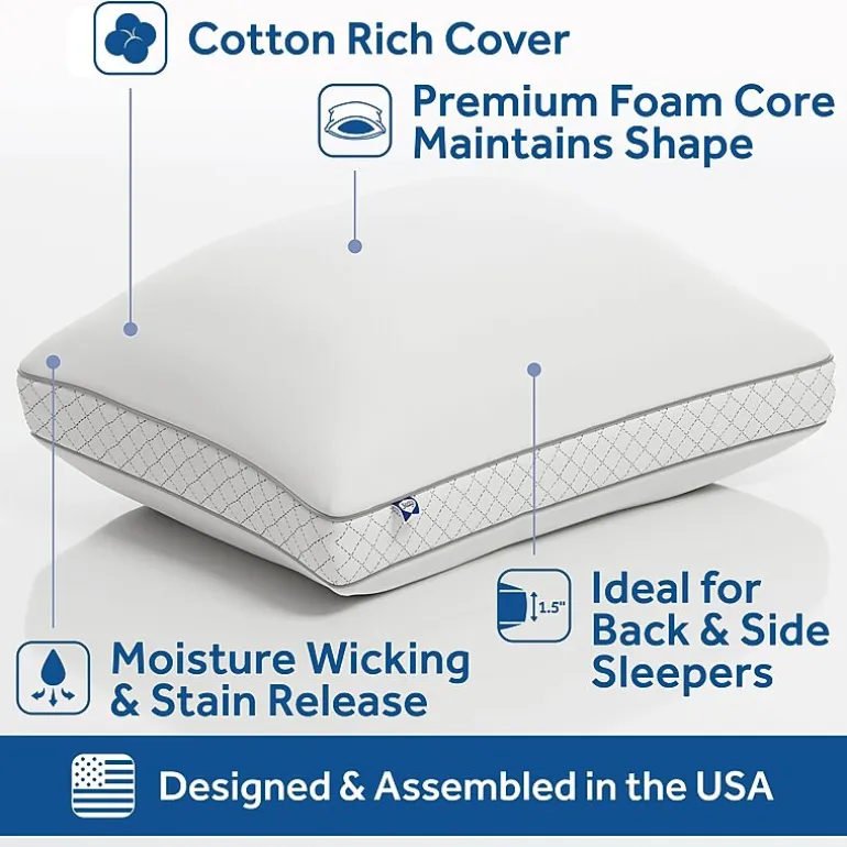 Sealy EternaLoft Extra Firm Support Pillow