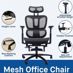 Sealy® Hxley Ergonomic Design Adjustable Height Office Chair