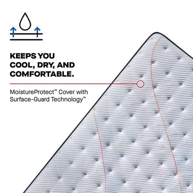 Sealy Posturepedic Briggs 13" Firm Tight Top - Mattress + Box Spring