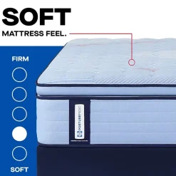Sealy Posturepedic Greer 14" Plush Pillow Top - Mattress + Box Spring