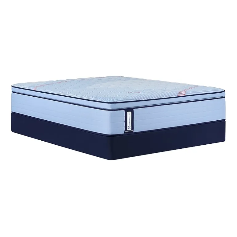 Sealy Posturepedic Greer 14" Plush Pillow Top - Mattress + Box Spring