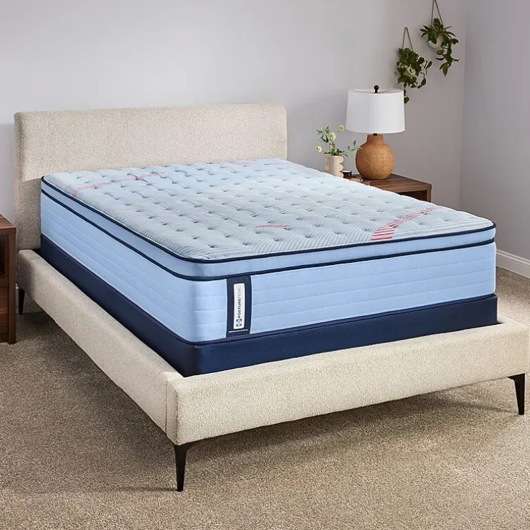 Sealy Posturepedic Greer 14" Plush Pillow Top - Mattress + Box Spring