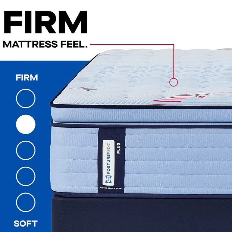 Sealy Posturepedic Indy 15" Firm Pillow Top - Mattress + Box Spring