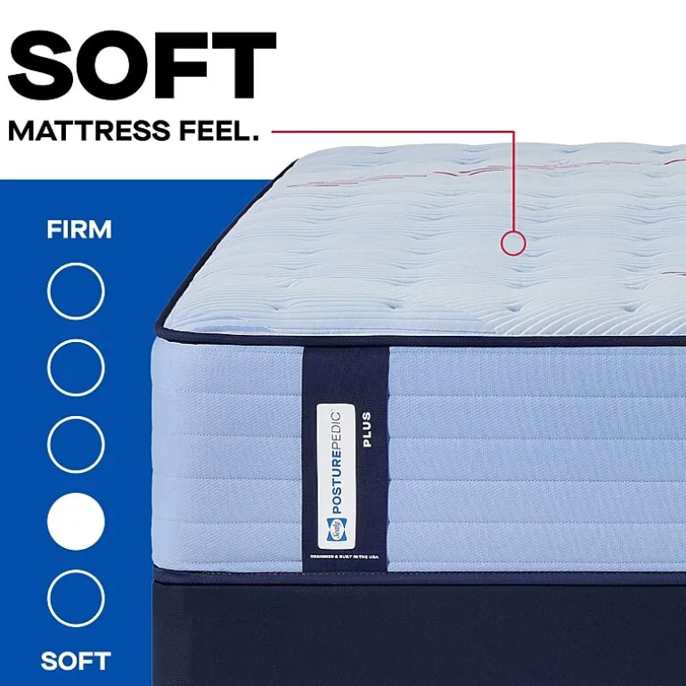 Sealy Posturepedic Indy 13" Plush Tight Top - Mattress + Box Spring
