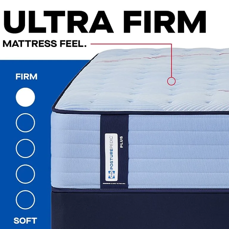 Sealy Posturepedic Indy 13" Ultra Firm Tight Top - Mattress + Box Spring