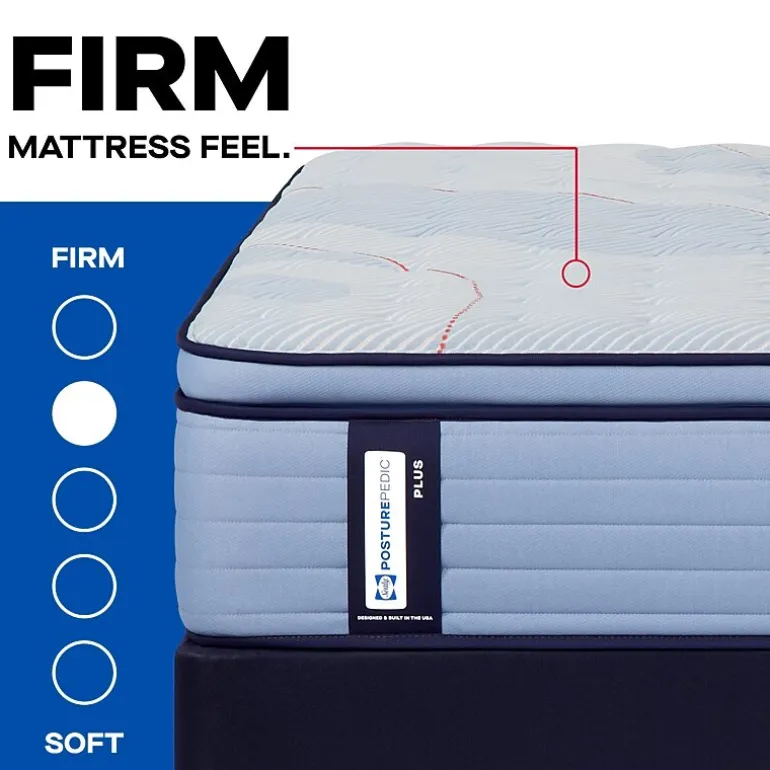 Sealy Posturepedic Ripley 15" Firm Pillow Top - Mattress + Box Spring