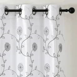 Sebastian Grommet Top Light-Filtering Set of 2 Curtain Panel