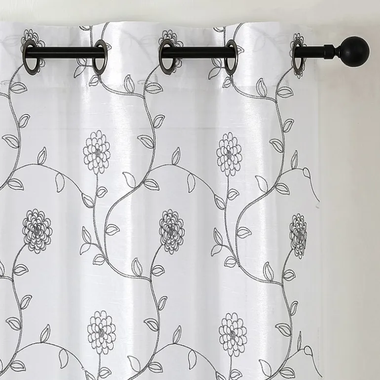 Sebastian Grommet Top Light-Filtering Set of 2 Curtain Panel