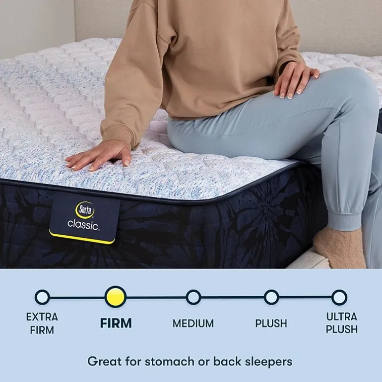 Serta Classic Andria 12.5" Firm Tight Top - Mattress + Box Spring